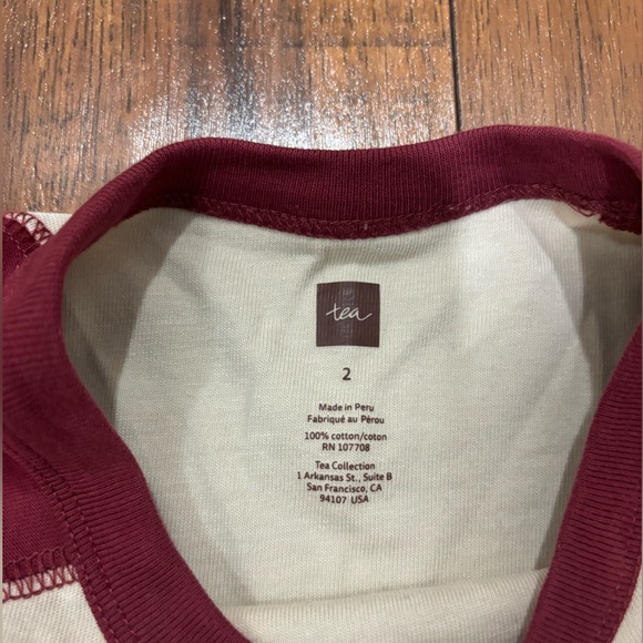 Tea Collection Winter Reindeer Buck Deer Stag Long Sleeve Shirt, Boys Size 2 - Picture 7 of 8